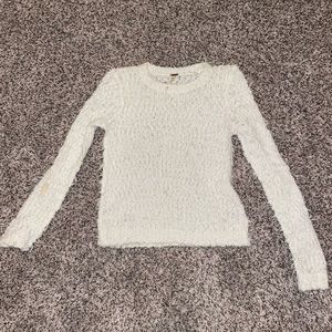 Free People Cream Sweater